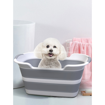 Bañera plegable multifuncional para mascotas bañera para mascotas